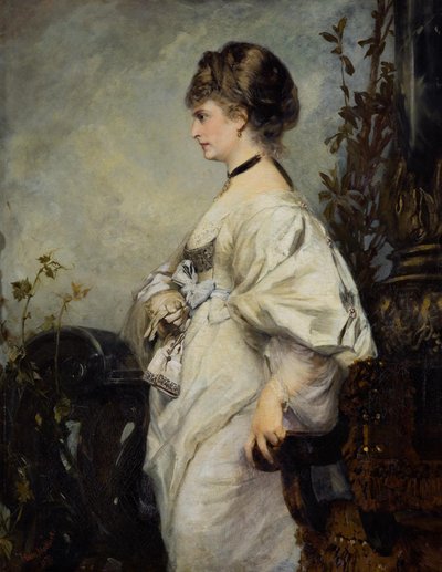 Portrait of Magdalena Plach by Hans Makart